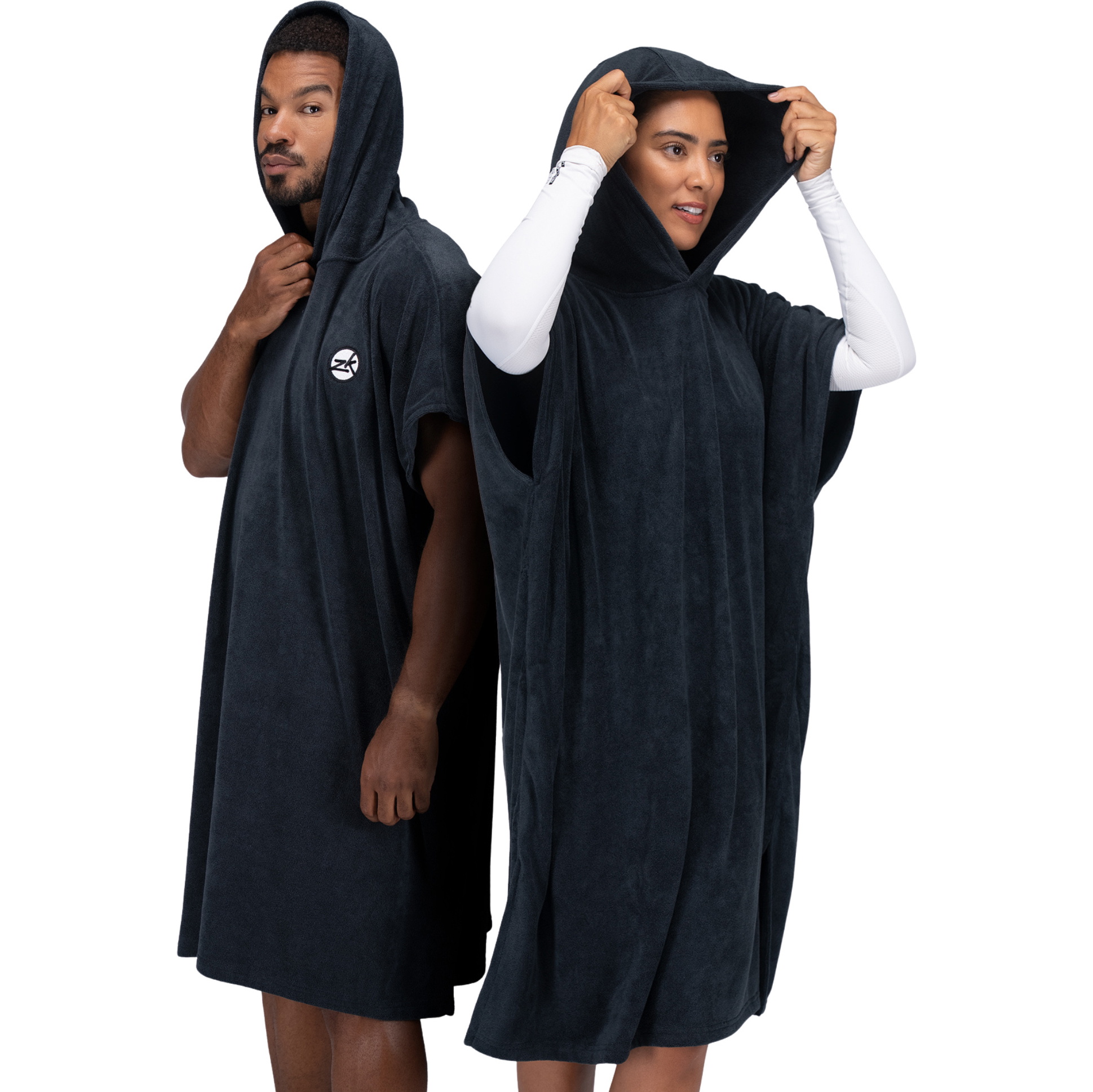 Zhik Hooded Towel TWL-0025-U-DBL - Dark Blue